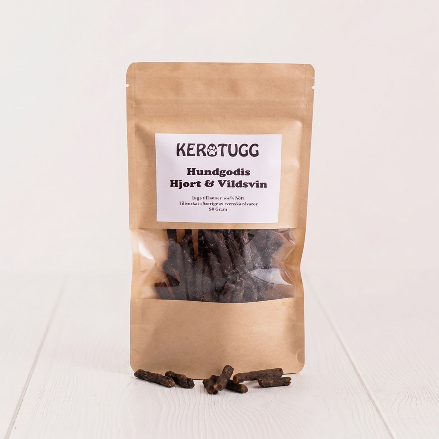 Kerotugg - Hundgodis Hjort & Vildsvin 80g