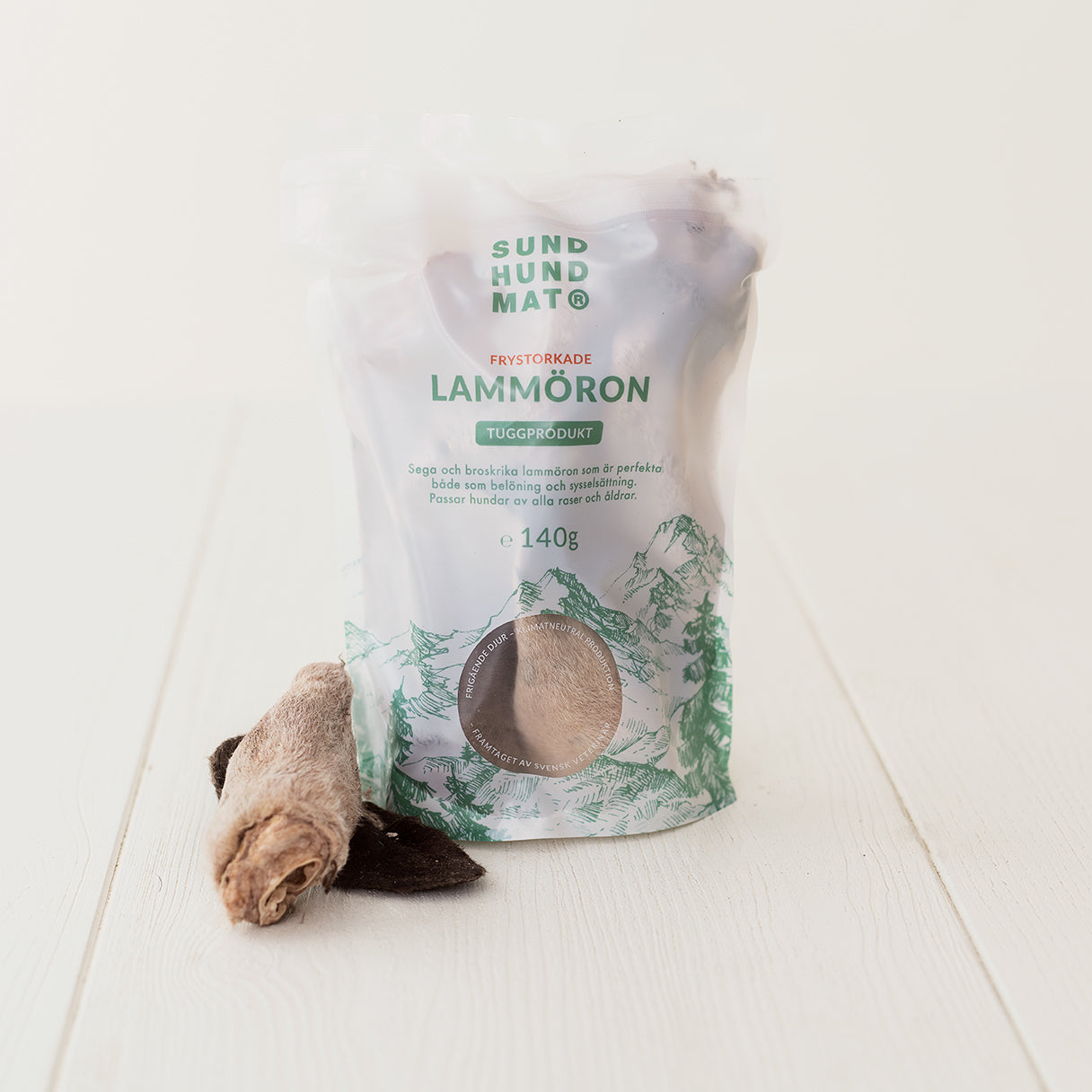 Sund Hundmat - Frystorkade Lammöron 140g