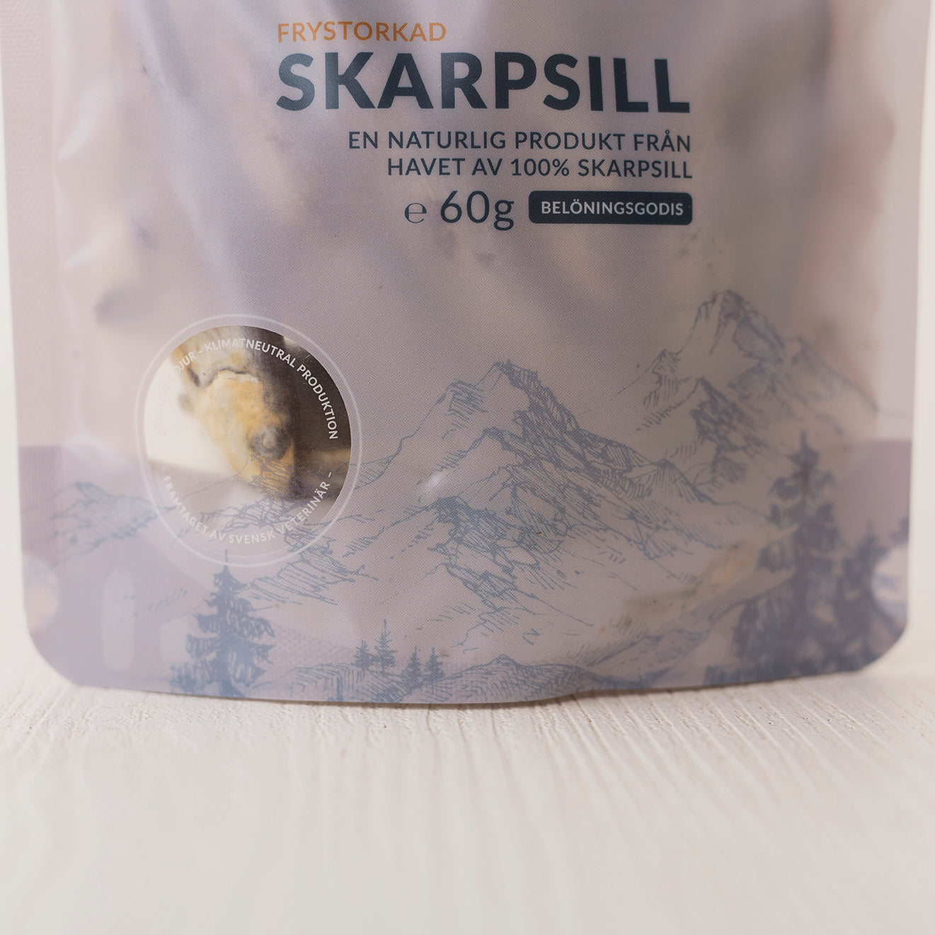Sund Hundmat - Frystorkad Skarpsill