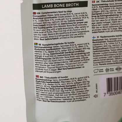 Monster - Bone Broth Lamb (benbuljong)