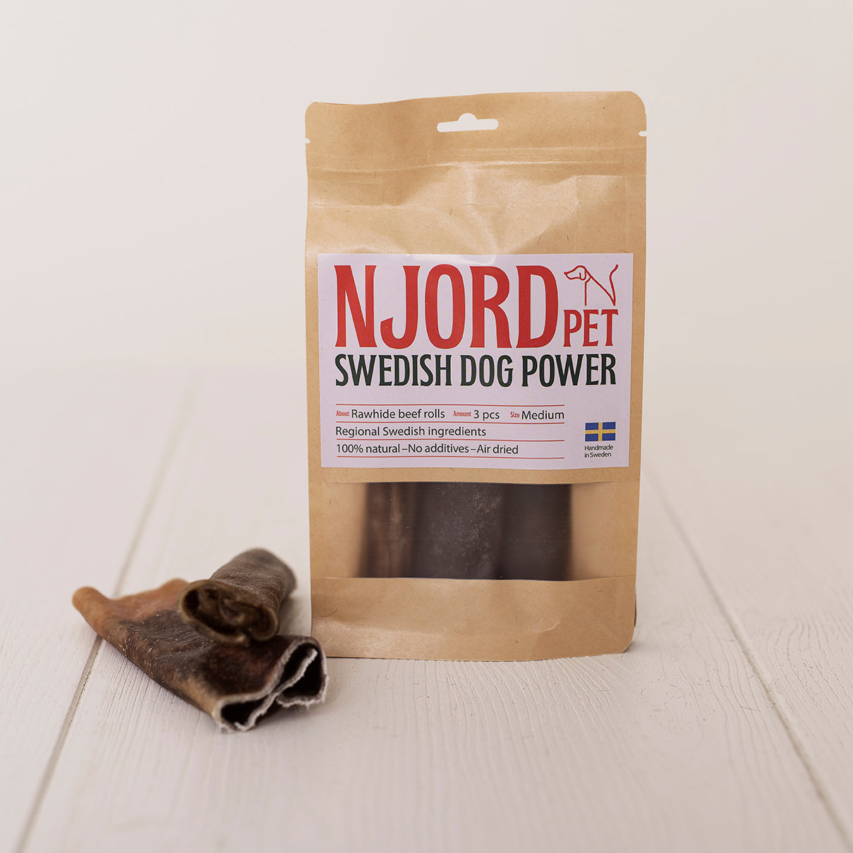 Njord Pet - Nötrulle med hår