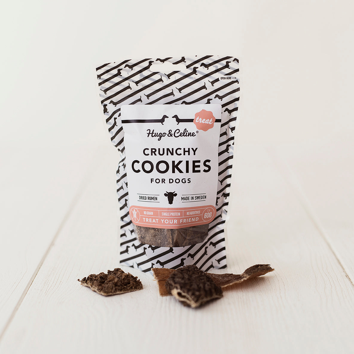 Hugo & Celine - Hundgodis Crunchy Cookies