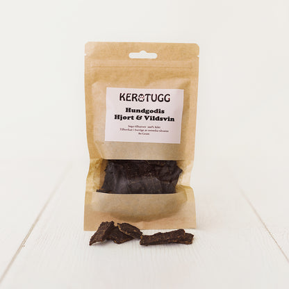 Kerotugg - Hundgodis Hjort & Vildsvin 80g