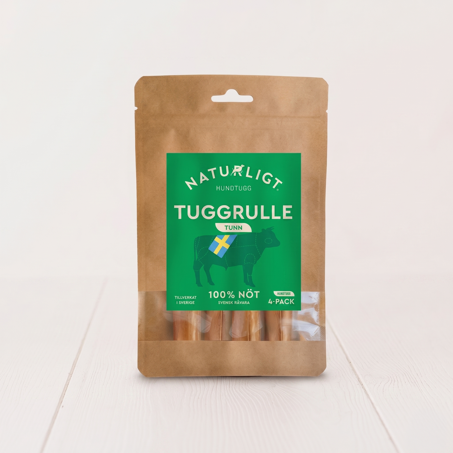 Naturligt® - Tuggrulle nöt