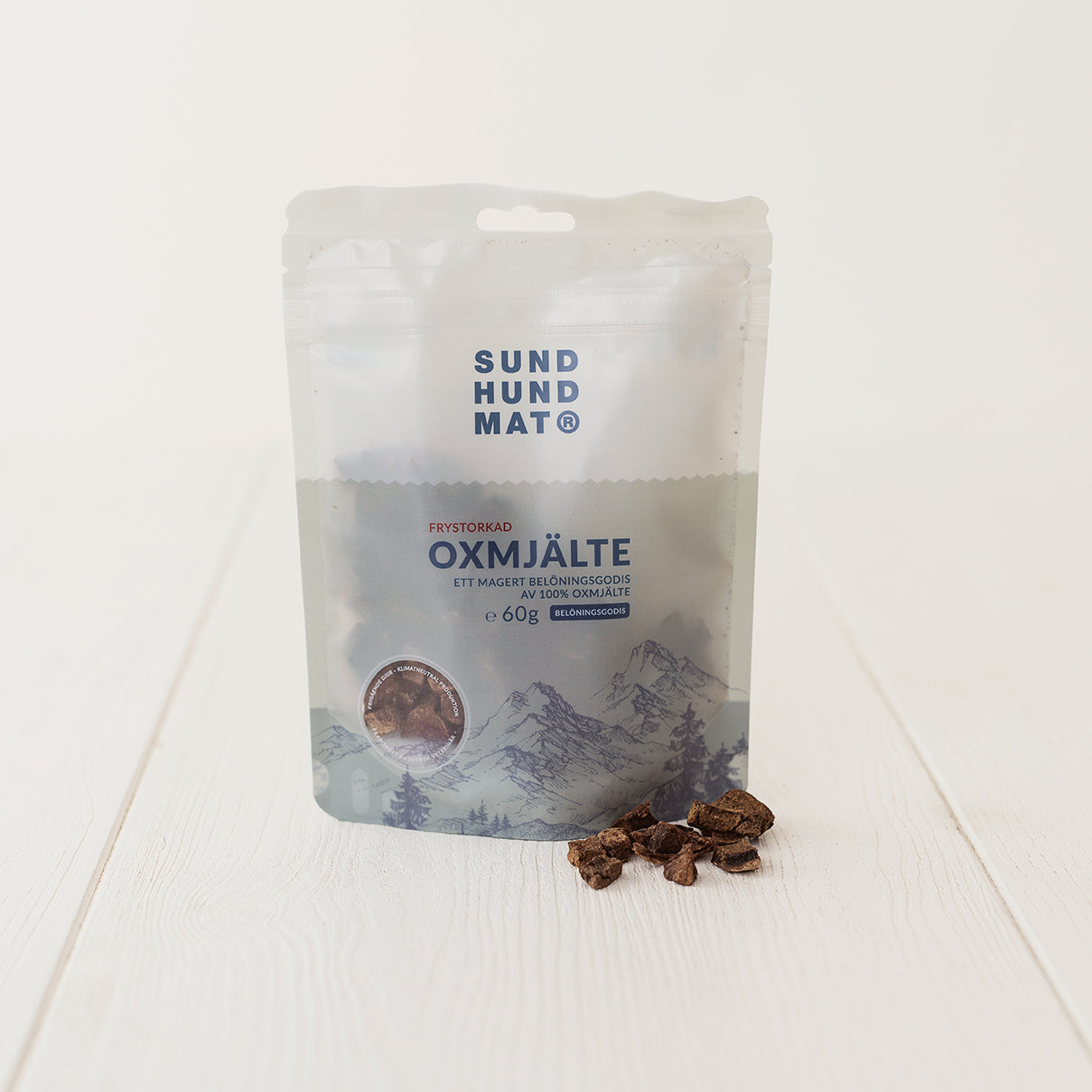 Sund Hundmat - Frystorkad Oxmjälte