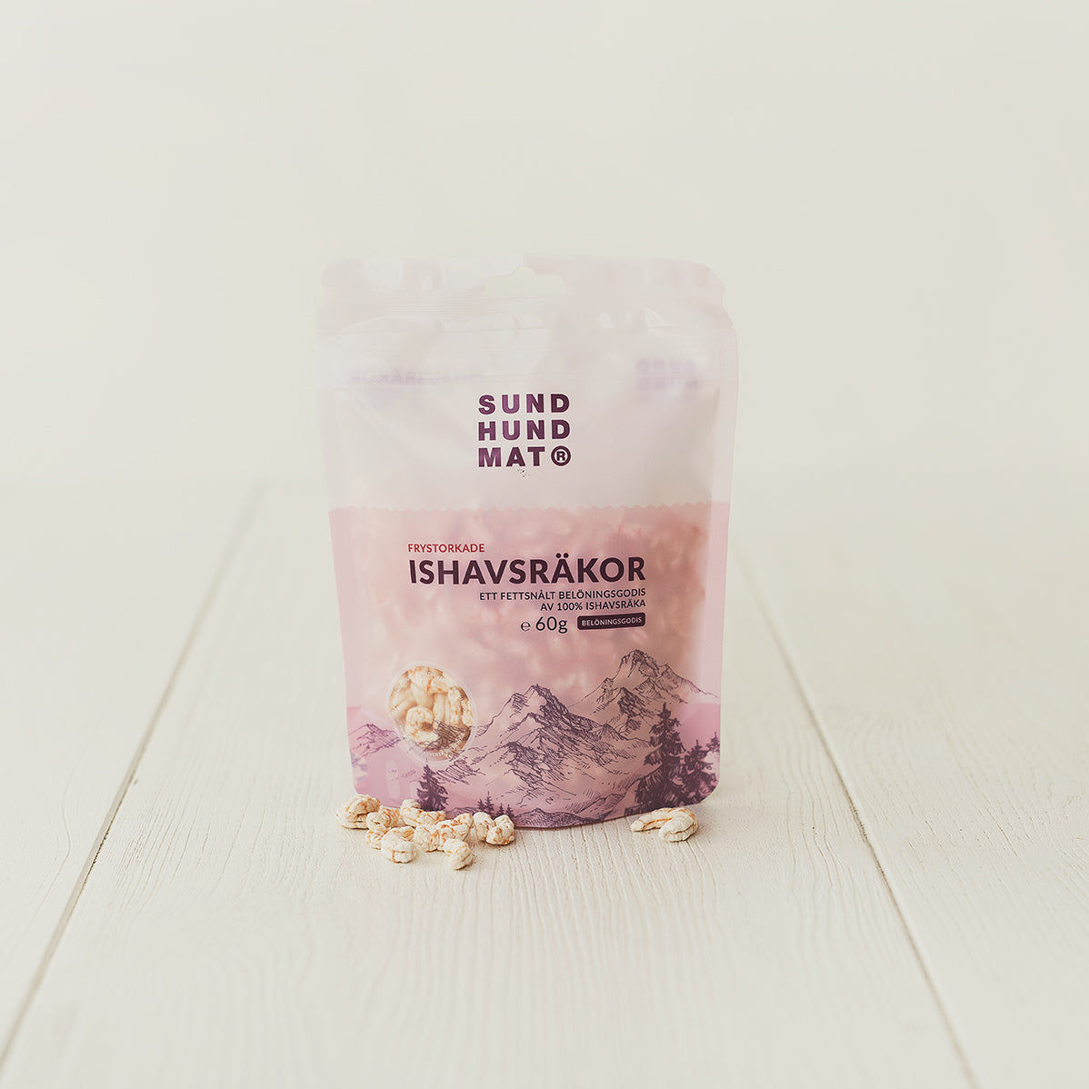 Sund Hundmat - Frystorkade Ishavsräkor